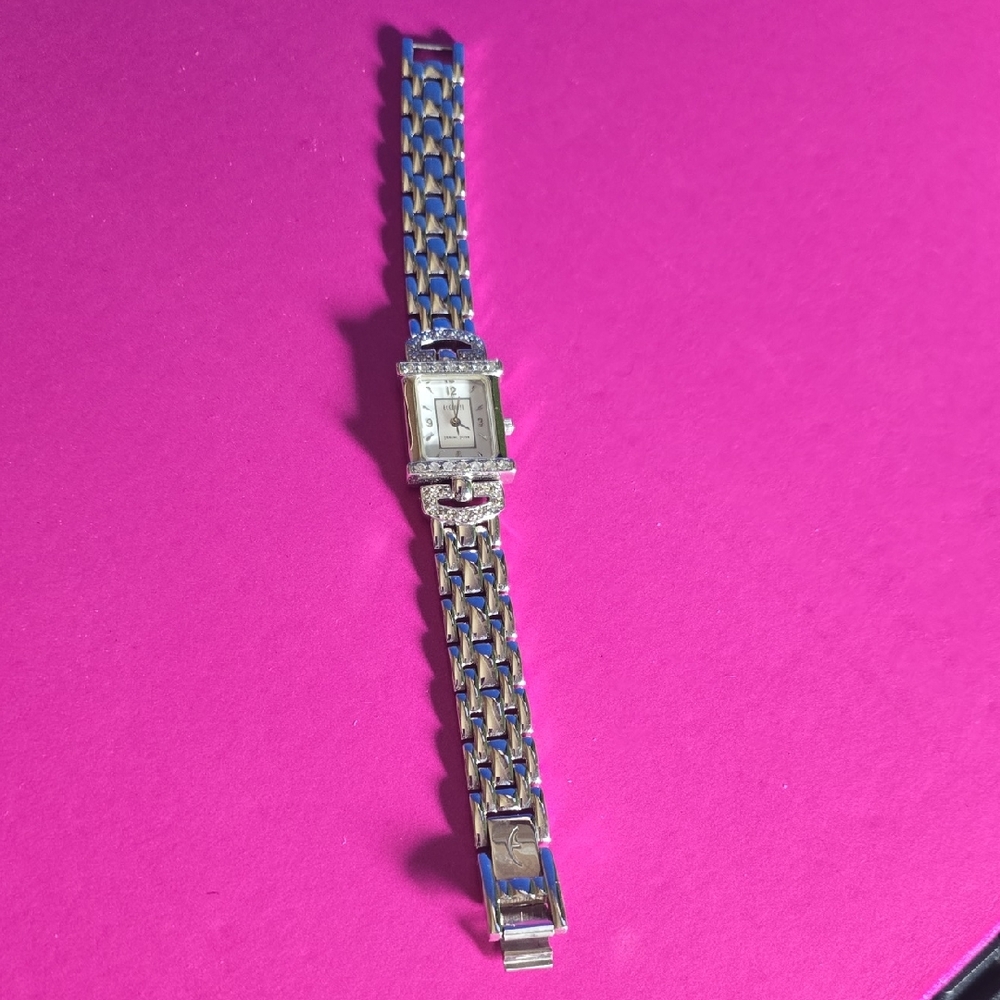 Stylish Two-Tone Women's Bracelet Watch